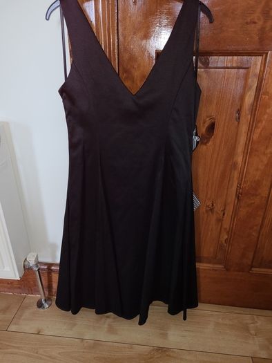 Black Dress M & S Size 10 NEW