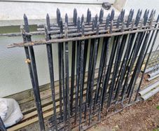 Heavy Metal Garden Fence