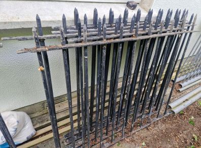 Heavy Metal Garden Fence