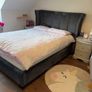Double bed 4ft6. Dark grey Image 3