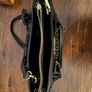 Black Leather Handbag Good Condition Image 3