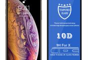 10D Tempered Glass For iPhone XR Full Coverage Cover Curved Screen Protector