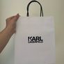 Karl Lagerfeld paper bag shopping bag gift bag Image 2