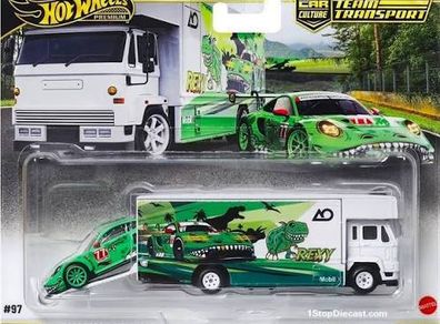 Hot Wheels Rexy Team Transport Porsche 911 GT3 R 992 (New)