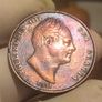 1831 Penny William IV Nice Grade With Toning Image 4