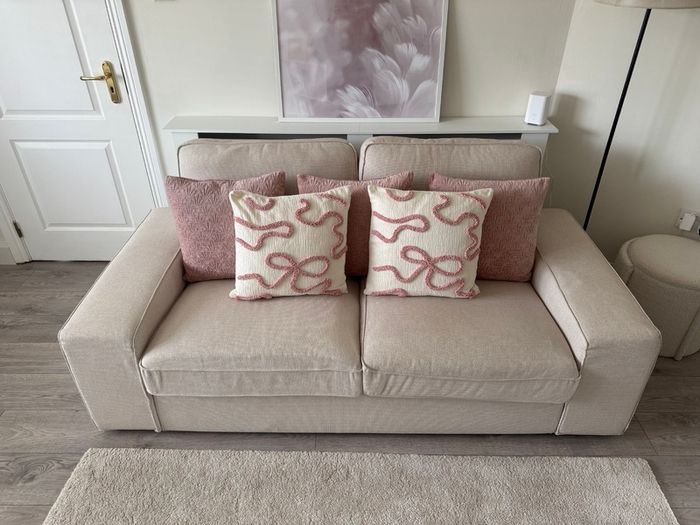 Two Matching 2-Seater Sofas