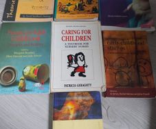 Bundle of 7 early childhood textbooks