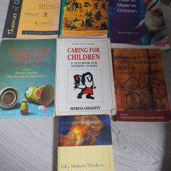 Bundle of 7 early childhood textbooks