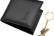Liverpool F.C. Sports Fan Wallet Accessories Set with Card Slots &amp; Coin Pocket, Supporters' Gear - Football Gifts for Men