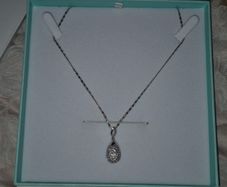 Knight and Day necklace. New in box (",)