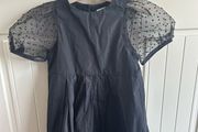 6y Zara black dress