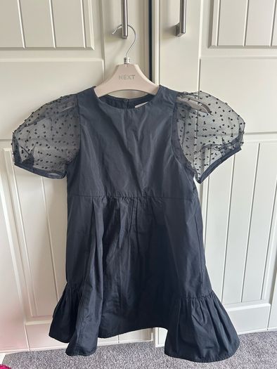 6y Zara black dress