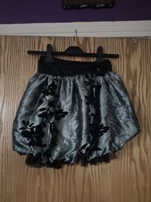 Puffy children's skirt