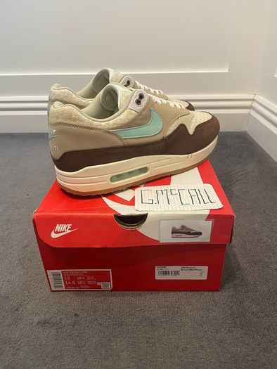 Air Max 1 Crepe Brown - 12uk
