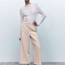 NWoT Zara Cropped Culottes Image 3