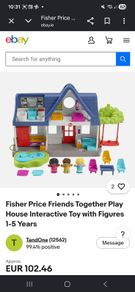 Fisher Price Little People Playhouse