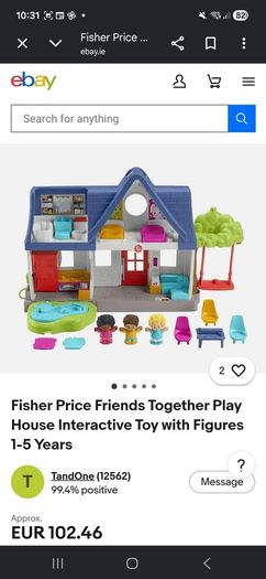 Fisher Price Little People Playhouse
