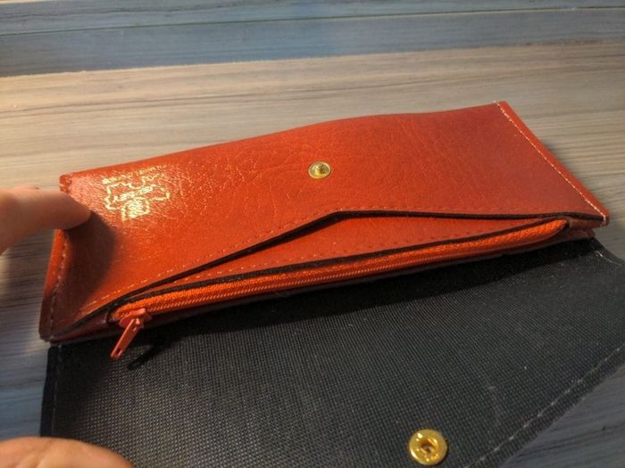 Vintage Red Pension Book