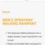 Sprayway rain bottoms Image 2