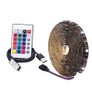 Waterproof 5V LED Strip Light 2m 30leds Flexible 5050 RGB TV Backlight USB Cable And Mini Controller 24 Key Remote Image 2