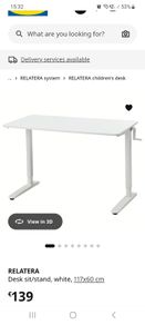 ikea sit stand desk