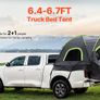 Truck Bed Camping Tent Fits 6.4 to 6.7 ft Waterproof PU2000 2 to 3 P Image 5