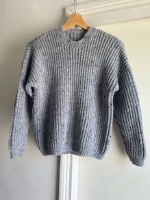 girls hand knit jumper