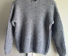 girls hand knit jumper
