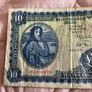 1974 Irish Ten Pound Note  Lady Lavery Image 3