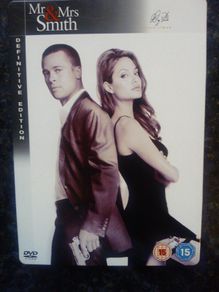 Mr & Mrs Smith Steelbook 2 Dvd Brad Pitt Angelina Jolie Brangelina Action Comedy