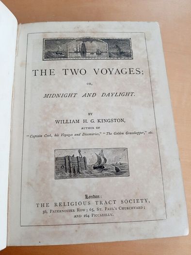 The Two Voyages (vintage book)