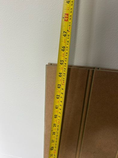 MDF beadboard panelling