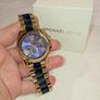Michael Kors Parker Gold-Tone & Blue Watch (MK-6268) Image 2