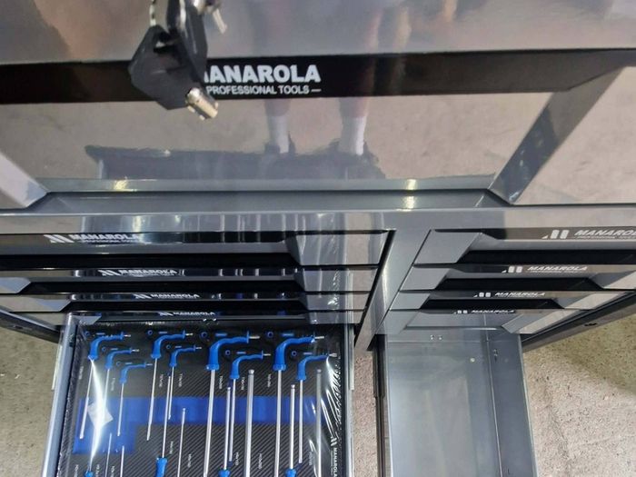 Manarola 12 Drawer Tool Chest - Fully Loaded Workshop Set