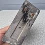 antique cast aluminium desktop embossing press Image 6