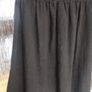 Midi Grey Linen Skirt (NEW) Image 6
