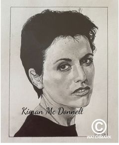 Dolores O'Riordan Drawing