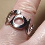 Preloved Sterling Silver TOUS Ring Image 2