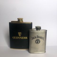 Hip flask Guinness and hack daniels