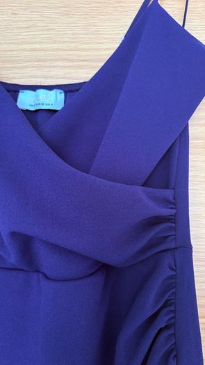Navy long Dress size uk 8