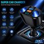 Car Cigarette Lighter Adapter, USB + Type-C Car Phone Charger Adapter, Image 5
