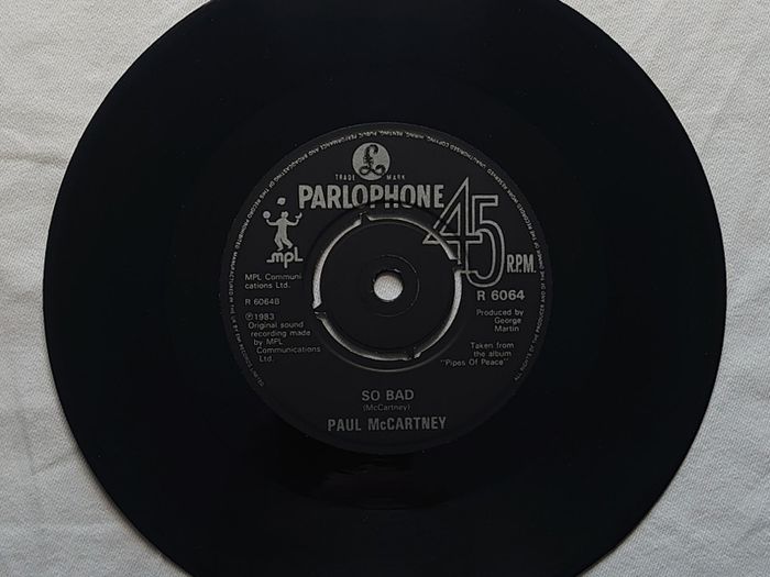 Paul McCartney - Pipes Of Peace - 7" Vinyl