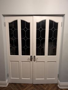 internal double doors
