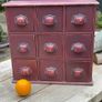Vintage French  Chest Apothecary  Drawers  OFFERS WELCOME Image 8