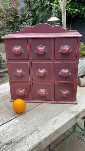 Vintage French  Chest Apothecary  Drawers  OFFERS WELCOME