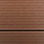 Outdoor Shower Tray WPC Stainless Steel 110x62 cm Brown Image 2