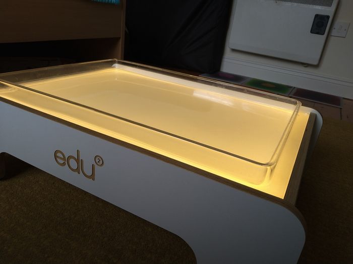 Child Educational Lights Play Table