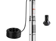 main image for ad Deep Well Pump 4SDM3/6-15 m Well Pump 0.37 kW 220 V 96 L/min Stainless Steel Deep Well Pump Fresh Water Supply for Rural Homes, Farms