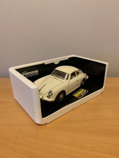 1/18 Burago Model Car Porsche 356 B Coupe 1962