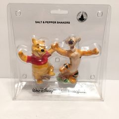 Disney Parks Winnie the Pooh and Tigger Ceramic Salt & Pepper Shakers - NEW
